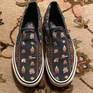 Vans legend of Zelda Men's Slip-On Shoes with Retro Pattern 10.5 mens